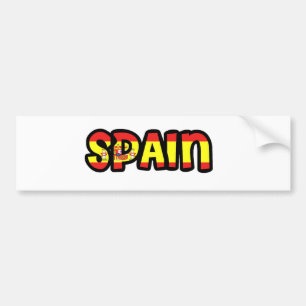 スペイン バンパーステッカー