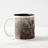 スペイン(パネル)のウェリントン(組の油の124470 ツートーンマグカップ (左)