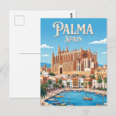 スペイン パルマ大聖堂 ポストカード (正面/裏面)