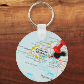 スペイン,パルマ・デ・マヨルカ キーホルダー (正面)