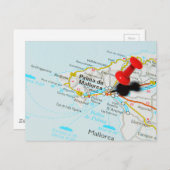 スペイン,パルマ・デ・マヨルカ ポストカード (正面/裏面)