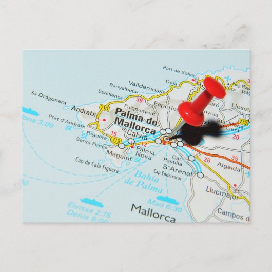 スペイン,パルマ・デ・マヨルカ ポストカード (正面)