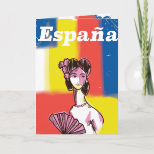 スペイン ビンテージ 旅行ポスター シーズンカード