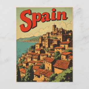 スペイン ビンテージ 旅行 ポストカード
