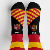 スペイン，ファッションスペインの，国旗，愛国心 ソックス (上部)