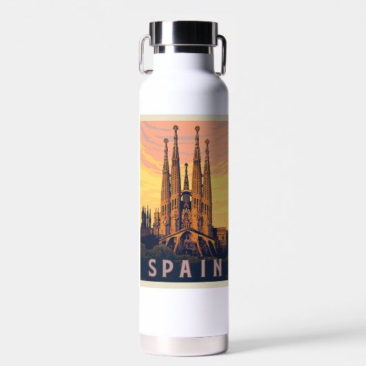 スペイン | ファミリアサグラダ ウォーターボトル (正面)
