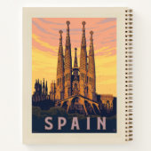 スペイン | ファミリアサグラダ ノートブック (裏面)