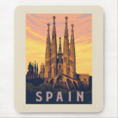 スペイン | ファミリアサグラダ マウスパッド (正面)