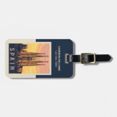 スペイン | ファミリアサグラダ ラゲッジタグ (正面横)