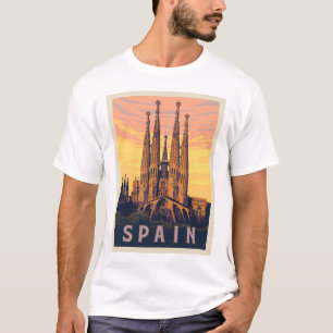 スペイン ファミリアサグラダ Tシャツ
