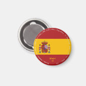 スペイン フラグ マグネット (正面/裏面)