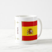 スペイン フラグ + 地図 マグ (正面右)