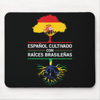 スペイン ブラジル 国旗 伝統 プレゼント 移民 ファン マウスパッド