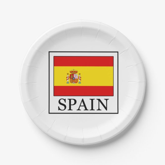 スペイン ペーパープレート (正面)