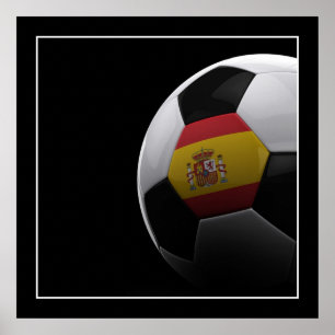 スペイン-ポスターのサッカー ポスター