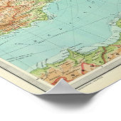 スペイン・ポルトガル東部地域 ポスター (角)