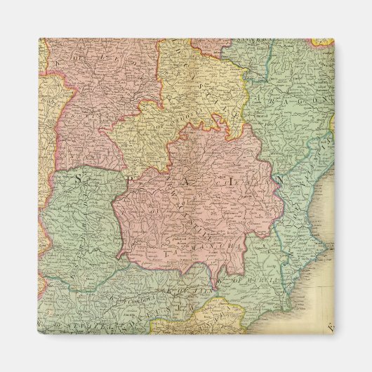 スペイン、ポルトガル4 マグネット (正面)