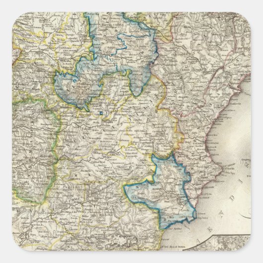 スペイン、ポルトガル5 スクエアシール (正面)