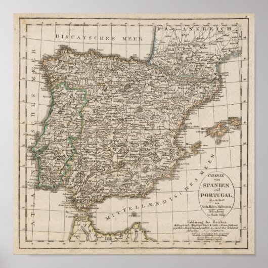 スペイン、ポルトガル6 ポスター (正面)