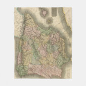 スペイン、ポルトガル7 フリースブランケット (正面)