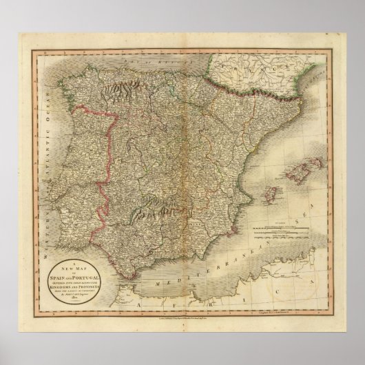 スペイン、ポルトガル8 ポスター (正面)