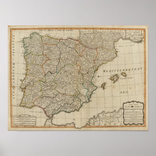 スペイン，ポルトガル ポスター (正面)