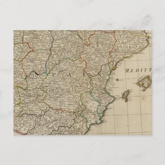 スペイン，ポルトガル ポストカード (正面)