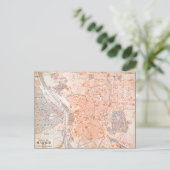 スペイン：マドリードの地図， C1920 ポストカード (スタンド正面)