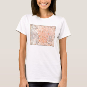 スペイン: マドリードの地図、C1920 Tシャツ