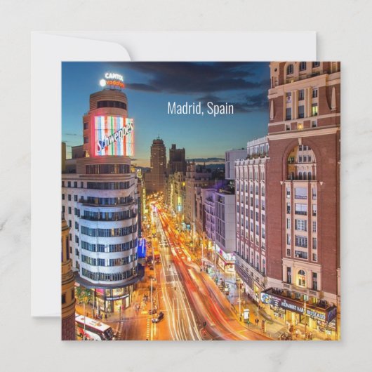 スペイン・マドリードの風景写真 (正面)