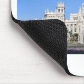 スペイン、マドリード市役所Plaza de Cibeles (St.K) マウスパッド (コーナー)