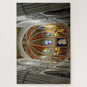 スペイン、マドリード、アルムデナ大聖堂 ジグソーパズル (縦)