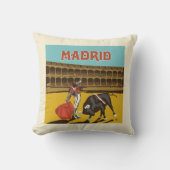スペイン，マドリード クッション (正面)