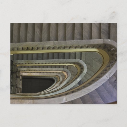 スペイン、マドリード、サーキュロ·デ·ベラス·アルテス、階段 ポストカード (正面)