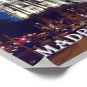 スペイン – マドリード – シティー –  ポスター (角)