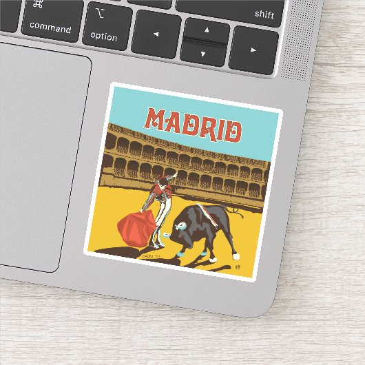 スペイン，マドリード シール (詳細)