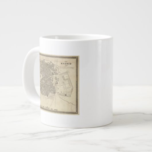 スペイン，マドリード ジャンボコーヒーマグカップ (正面左)