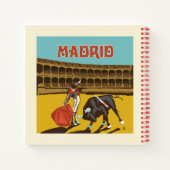 スペイン，マドリード ノートブック (裏面)