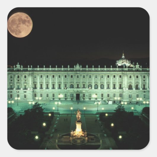 スペイン、マドリード、パレ王室のス、プラザ・デ スクエアシール (正面)