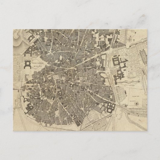 スペイン，マドリード ポストカード (正面)