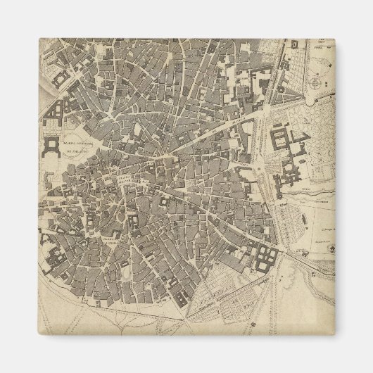 スペイン，マドリード マグネット (正面)