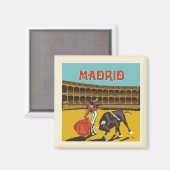 スペイン，マドリード マグネット (正面/裏面)