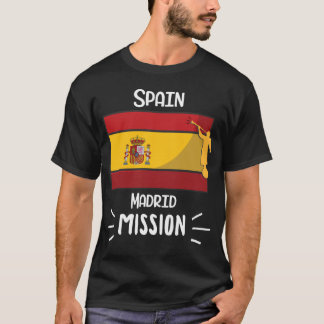 スペイン・マドリード・モルモンLDS宣教師 Tシャツ