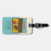 スペイン，マドリード ラゲッジタグ (正面横)