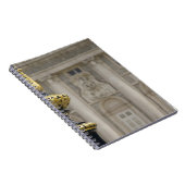 スペイン、マドリード。宮殿王室の、金華美箔付きランプ ノートブック (右側)