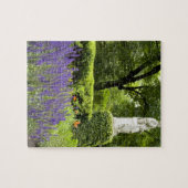 スペイン、マドリード。牡丹王室の園赤実在 ジグソーパズル (横)