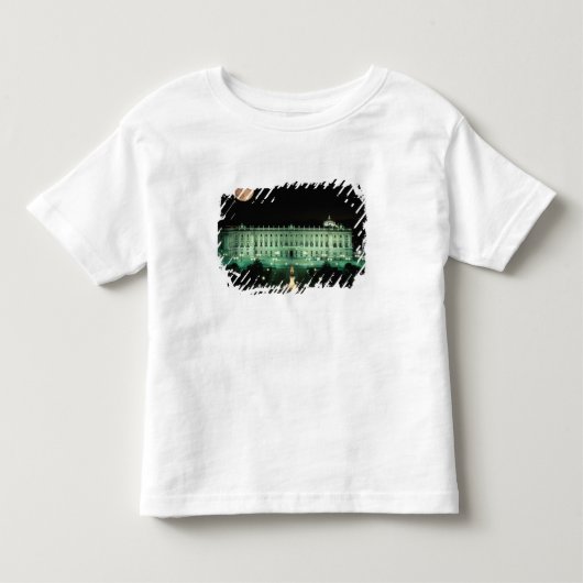スペイン、マドリード、王宮と トドラーTシャツ (正面)