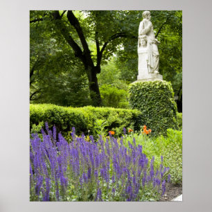 スペイン、マドリード。Royal Botanic Garden aka 植物園 ポスター