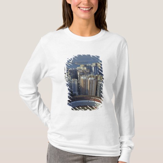 スペイン、マラガ、アンダルシア プラサ・デ・トロス(闘牛場)の風景 Tシャツ (正面)