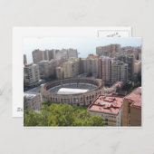 スペイン，マラガ ポストカード (正面/裏面)